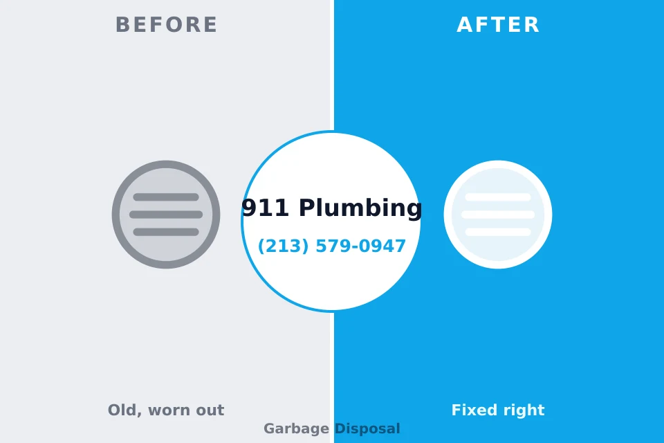Before and after: plumbing company Galliano, LA